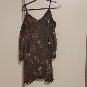 Floral Large love FIRE dress